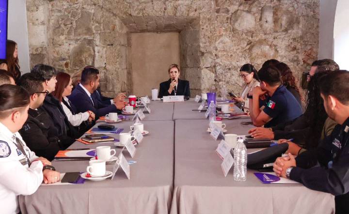 Realizan Mesa de Seguridad de Alto Nivel para reforzar la estrategia contra la Violencia de Género