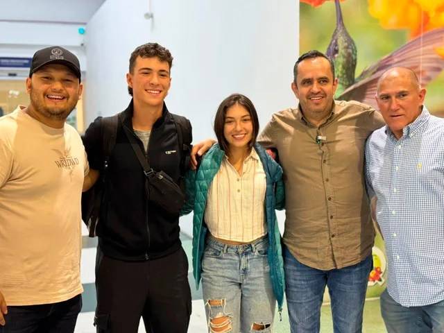 Quindío recibe a sus campeones: Juan Diego Yepes y Giuliana Pantoja regresan con destacada actuación en la World Cup