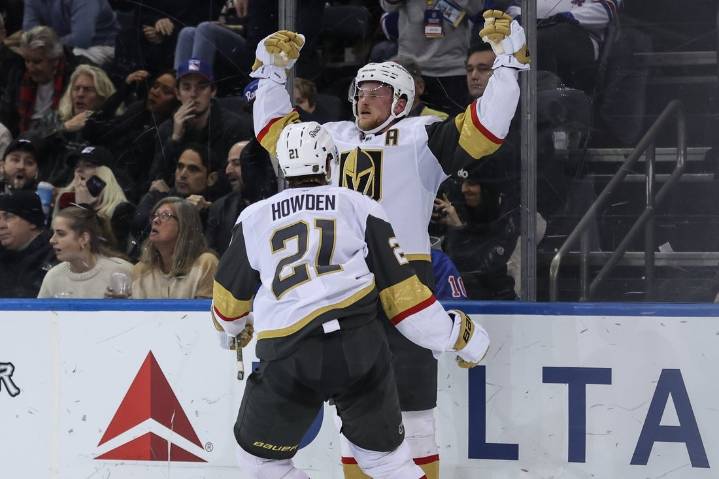 Deadspin | Jack Eichel's late OT goal boosts Knights over Rangers
