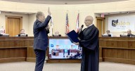 Solon Mayor Eddy Kraus sworn in