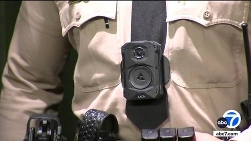 Los Angeles sheriff deputies working in county jails now equipped with body worn cameras
