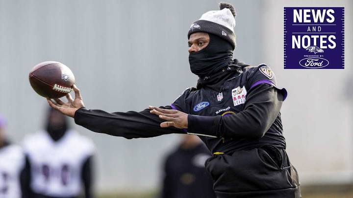 News & Notes: Ravens Set for Coldest Game in Team History Sunday in Cincinnati