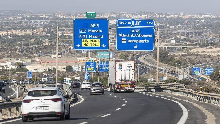 El Gobierno libera de peaje la AP-7 en Alicante, cuya concesión finalizaba ocho años antes que la de la AP