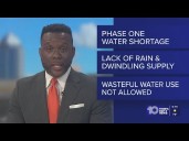 Local leaders urge people to conserve water as the Tampa Bay area faces a water shortage