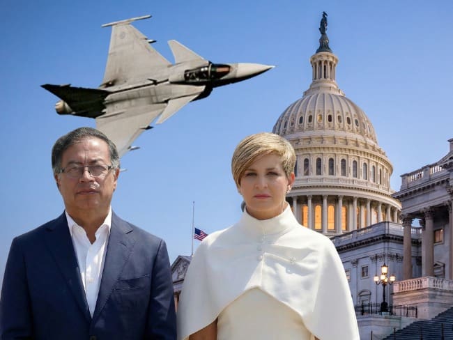 SAAB niega participación de Petro y de Verónica Alcocer en negociaciones por los aviones Gripen