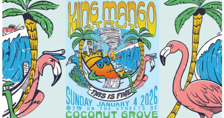 Miami’s King Mango Strut to lampoon chaos with 'This is Fine' theme
