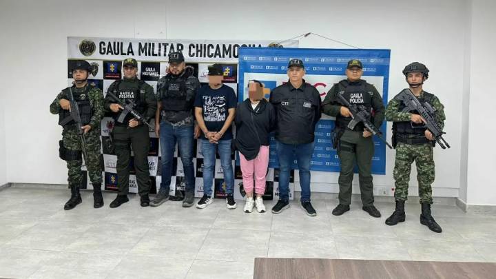 Capturan en Santander a dos señalados colaboradores del ELN