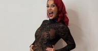 Dianne Buswell shows off baby bump in see-through catsuit at Strictly Come Dancing