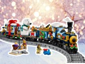 Yes, a Christmas LEGO train does exist and it’s still available if you hurry