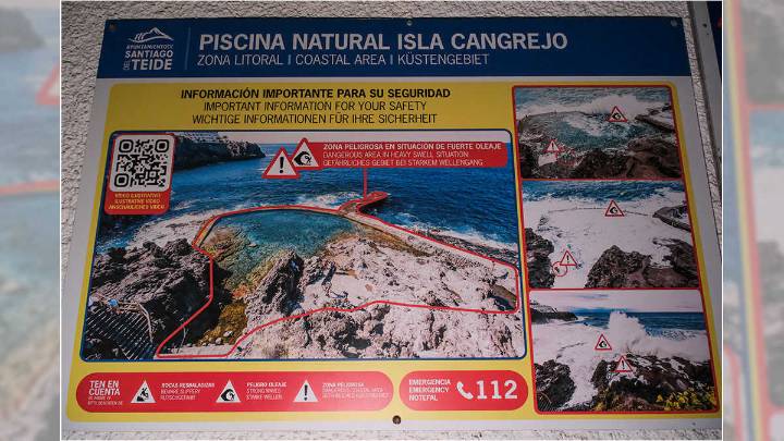 Muere una cuarta persona por un golpe de mar en el sur de Tenerife