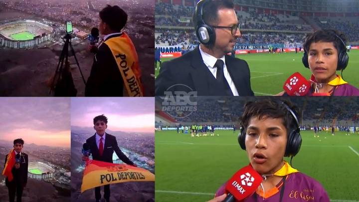 ¿Quién es Pol Deportes? El niño de Perú que narró la Final de la Copa Libertadores desde un cerro