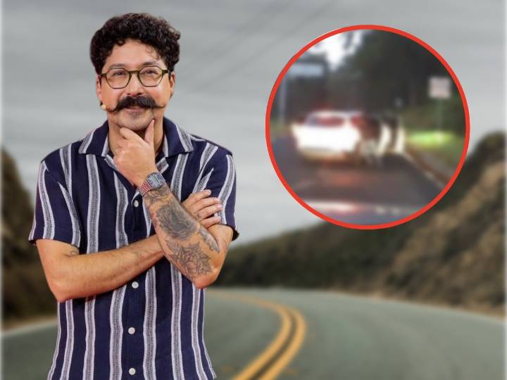 ¡Terror en la autopista! Mau Nieto muestra VIDEO de violento asalto en carretera de Cuernavaca