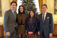 Katy Perry acompaña a Justin Trudeau en su primera aparición oficial conjunta