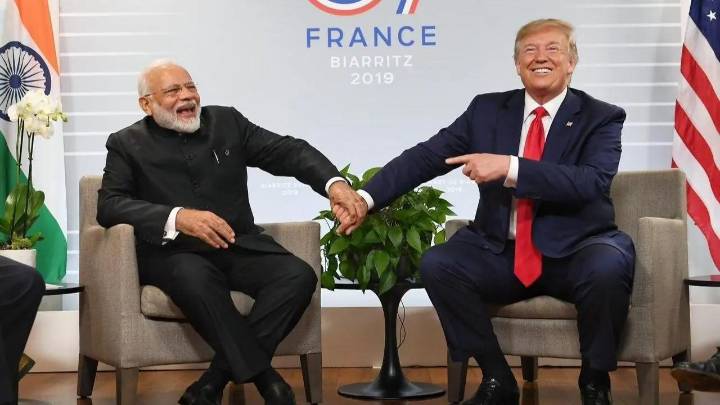 Modi, Trump review strategic ties, push progress on India