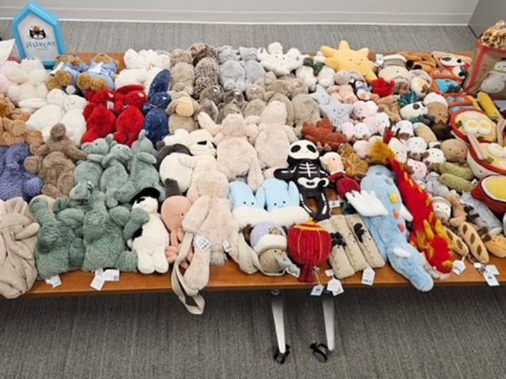 Ontario woman allegedly a serial Jellycat burglar reselling plush toys