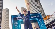 Gateshead triathlon star Kate Waugh soars to stunning world title in Qatar