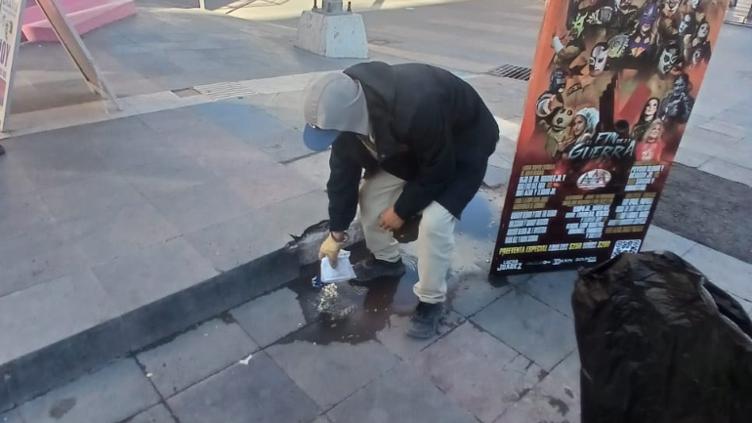 Incrementan labores de limpieza en el Centro ante afluencia de visitas