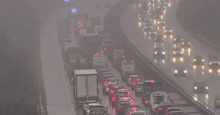 M4 live updates as accident causes major disruption in treacherous conditions