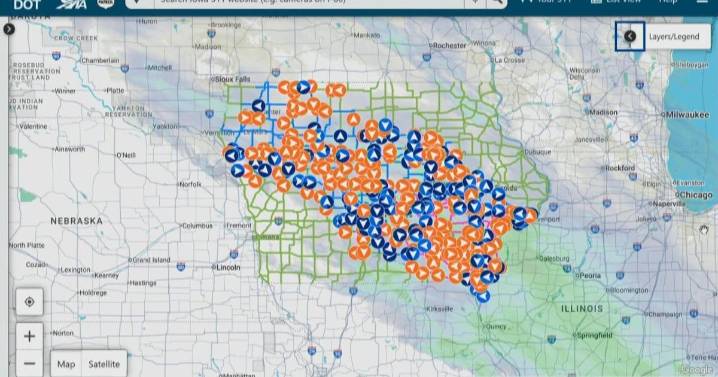 Snowy Road conditions: DOT trucks out in full force to clear roads