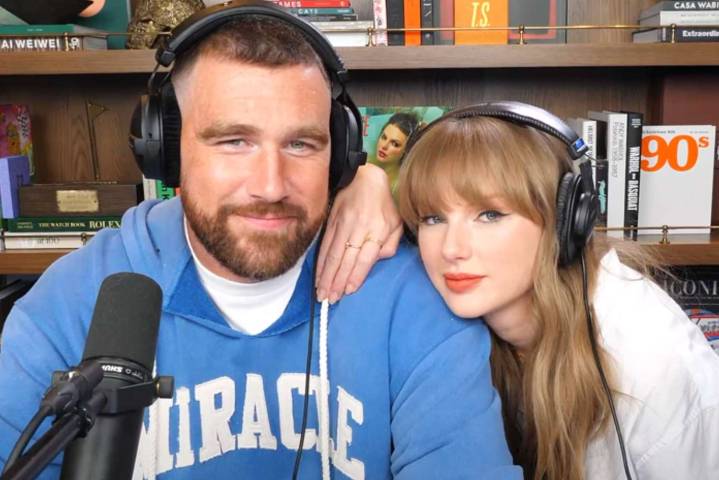 Travis Kelce Says He and Taylor Swift Have 'Never Once' Had an Argument