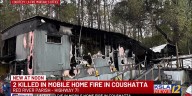2 killed in mobile home fire in Coushatta