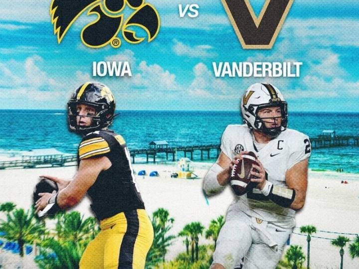 Vanderbilt to play Iowa on NYE in Tampa Bay