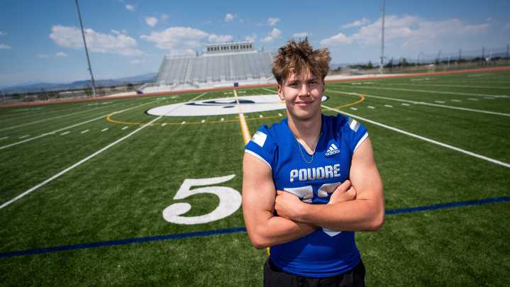Poudre football 3-star crosses Border War line, signs with Wyoming