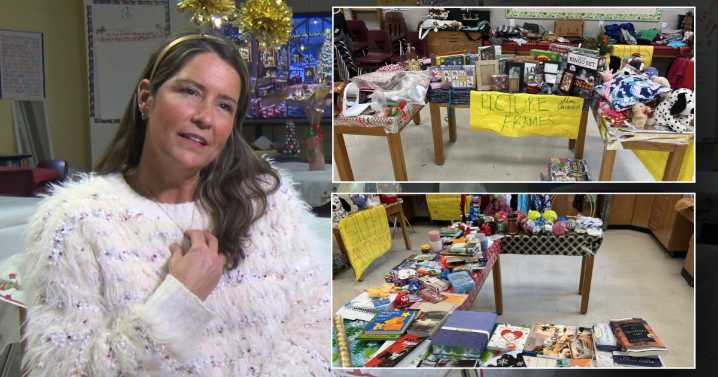 Lexington Middle School teacher spreads holiday joy through annual 'Santa Shoppe'