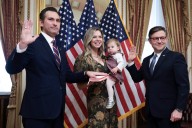 WATCH: Johnson holds ceremonial swearing-in for Tennessee Rep.