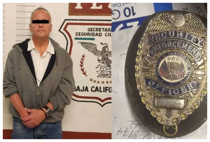 Detienen en Tijuana a hombre que se hacía pasar por agente del FBI