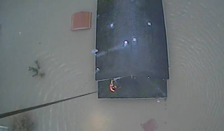 WATCH: Astoria Coast Guard helicopter crew aids in dramatic WA floodwater rescue