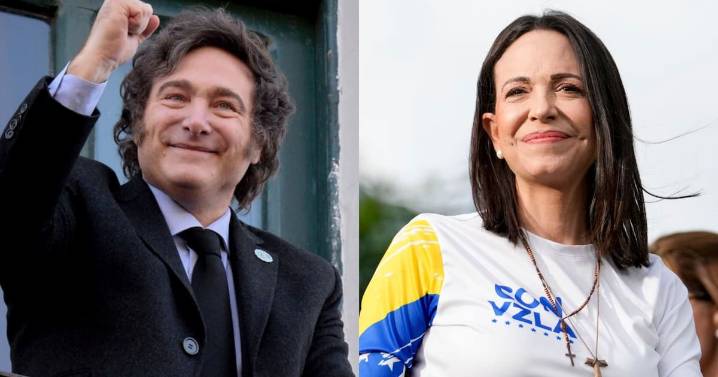 Milei viaja a Noruega para acompañar a María Corina Machado a recibir el Nobel de la Paz