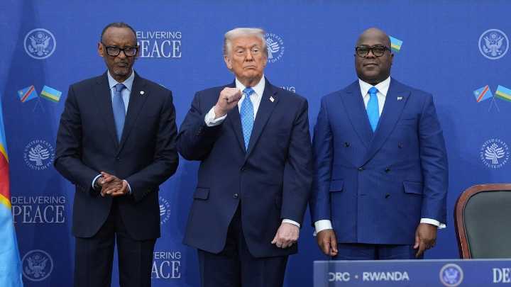 Trump propicia un acuerdo de paz entre la República Democrática del Congo y Ruanda