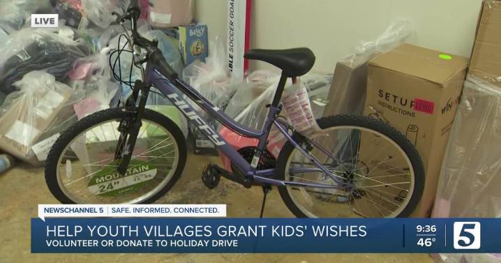 Youth Villages needs volunteers to fulfill Christmas wishes for 3,000 foster kids