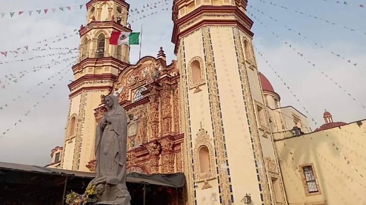 Llegan más de 40 peregrinaciones al santuario de Santa María de Guadalupe