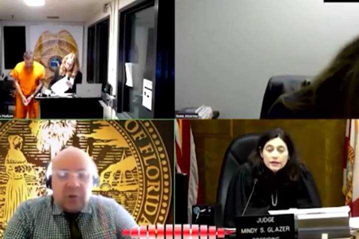 Uniforme naranja, un traductor y una jueza viral. Cómo fue la audiencia de fianza de los argentinos presos por robar en Miami