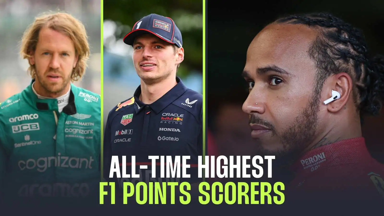 F1 points all-time rankings: Where do Hamilton, Verstappen and Alonso feature?