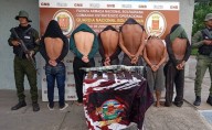 GNB detuvo a 6 presuntos tratantes de personas en El Caigual