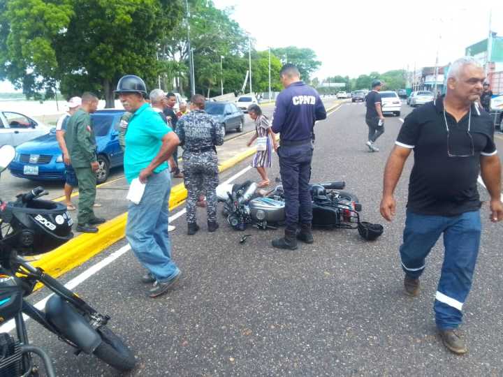 Motorizado chocó a un abuelo en el paseo ¿Qué pasó después?