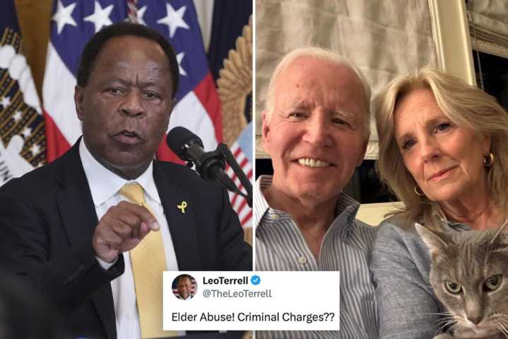DOJ official suggests Jill Biden be charged for 'elder abuse' after claims she knew about Joe's health issues