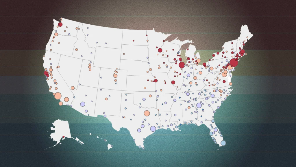 Sellers or buyers housing market? Zillow’s analysis for 250 metros