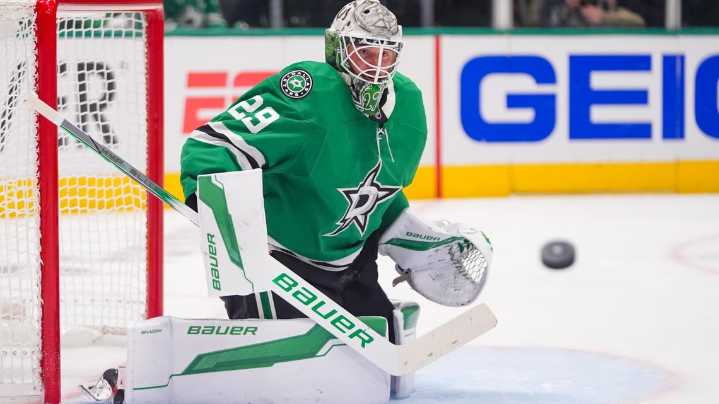 Stars replace Oettinger in Game 5 after early Oilers lead