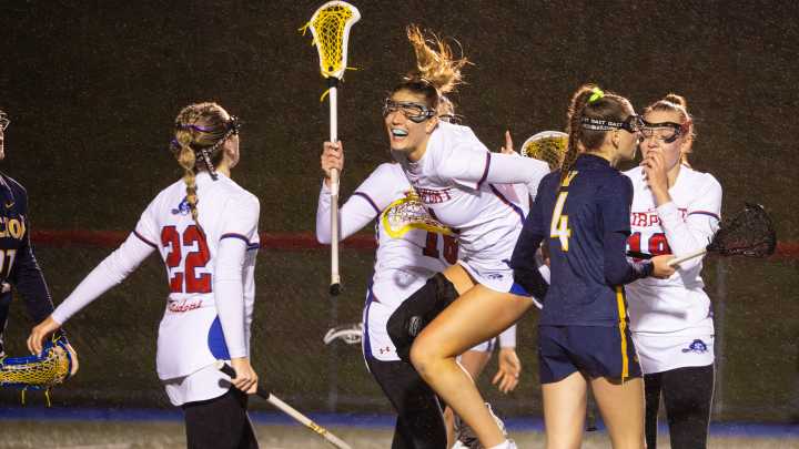 Fairport outlasts Victor in girls lacrosse regular season finale