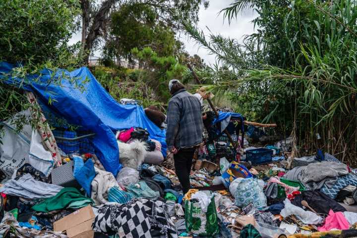 An Experiment to Clear a Homeless Camp in North County Seems to Be Working
