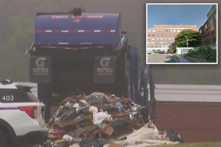 Man killed, another injured when a dumpster they were sleeping in emptied into garbage truck in Suffolk County
