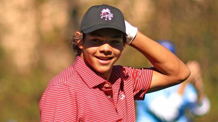Charlie Woods cards 6-under 66 to win first career AJGA title