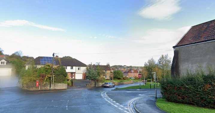 Stolen car catches fire after crashing in Portishead