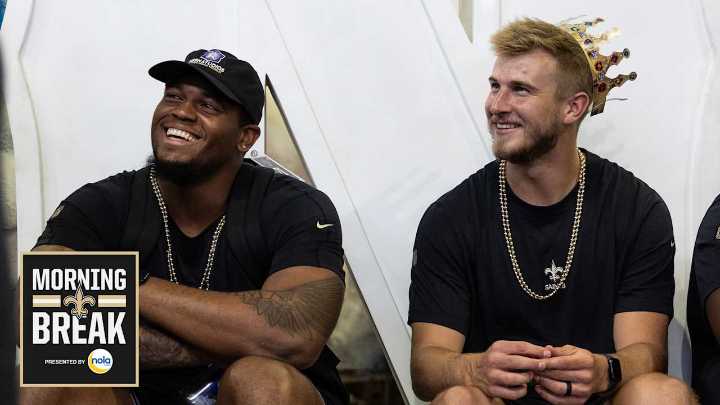 Morning Break: Saints recharge after completing the first week of OTAs