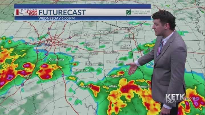 Wednesday Morning Forecast: Showers and storms possible today