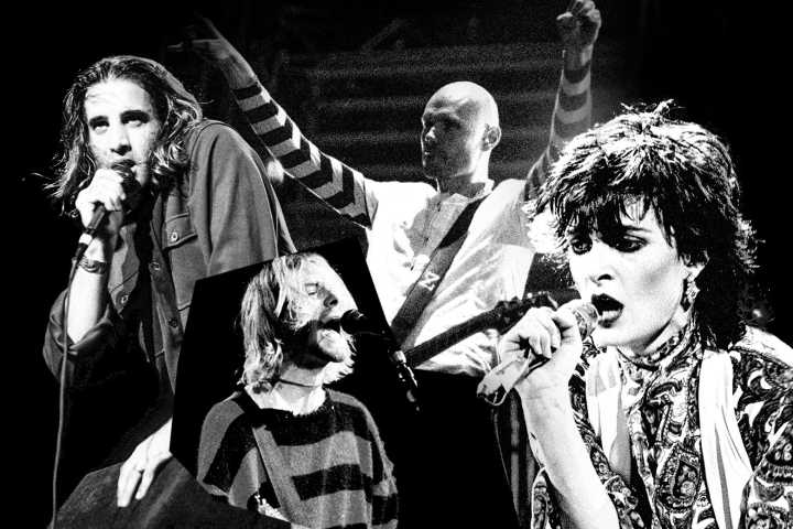 Nirvana, alternative rock, and Billboard charts in the 1990s.